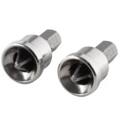 Wolfcraft 1344000 - 2 puntas Solid, Pozidriv, para la construcción interior No. 2