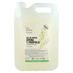 2x Gel de ducha dermatológico de avena Tot Herba 5L