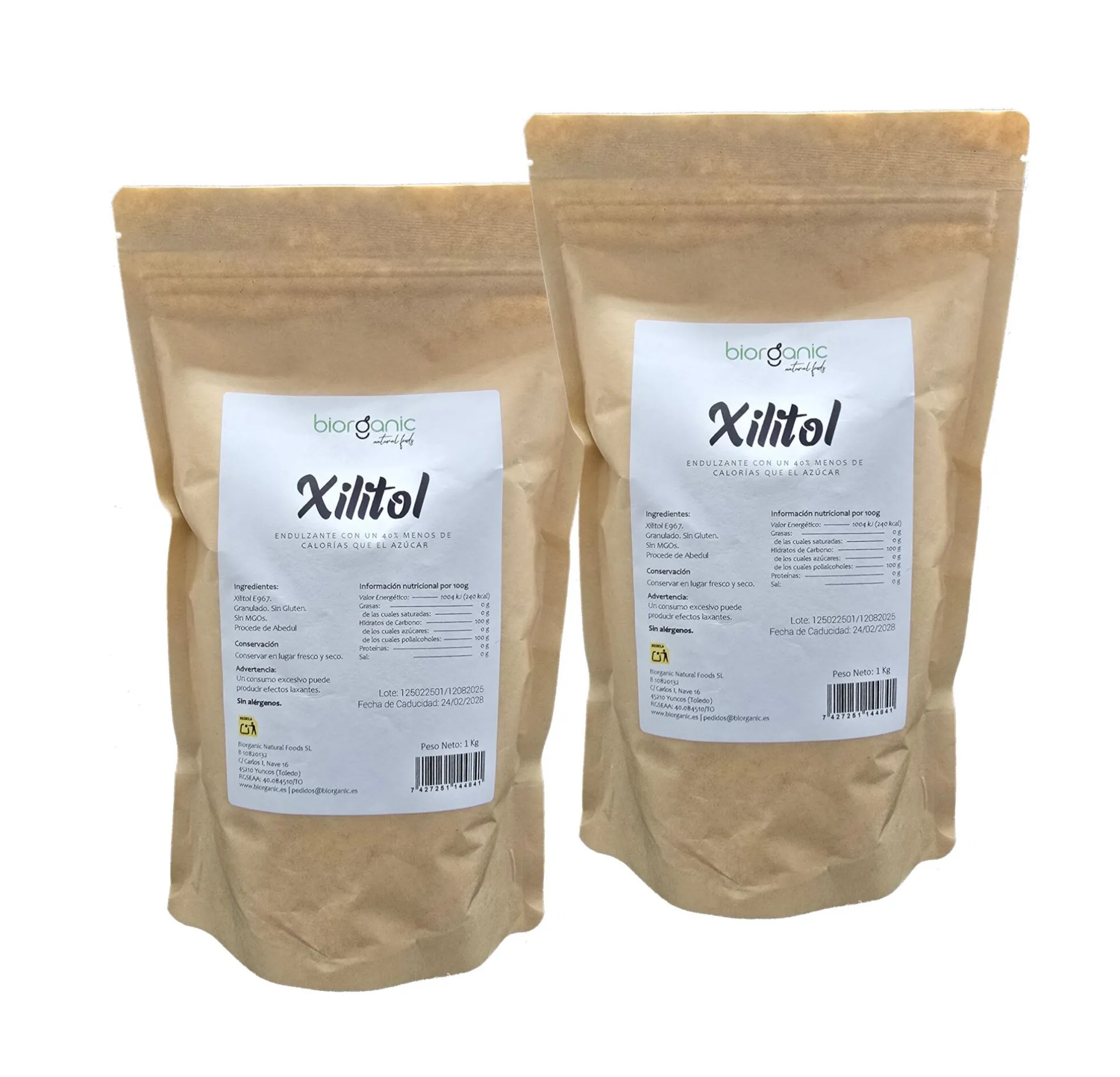 Xilitol De Abedul 2kg – 100% Natural