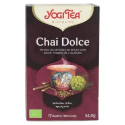 Yogi Tea BIO Chai dulce, 17 bolsitas