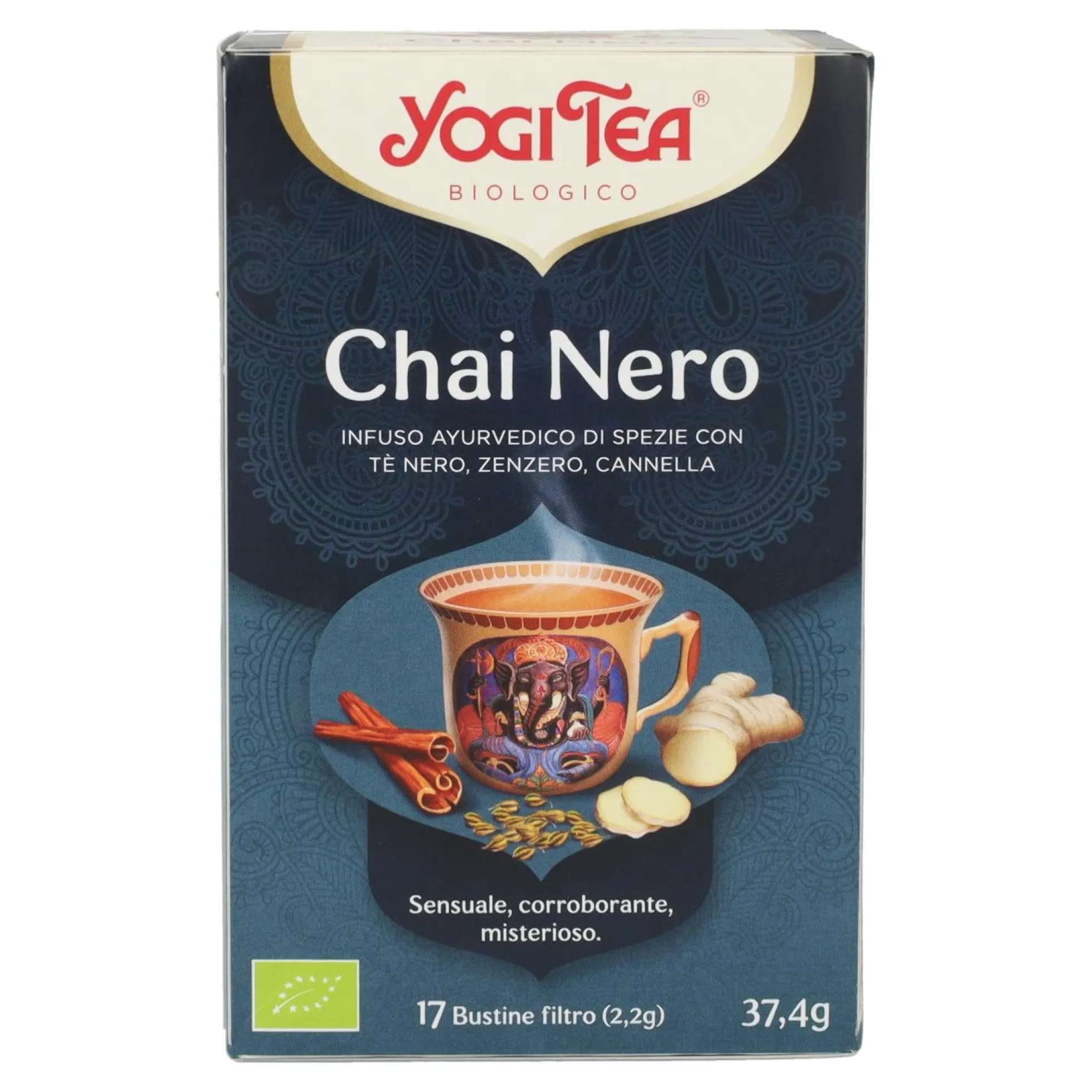Yogi Tea BIO Chai negro, 17 bolsitas