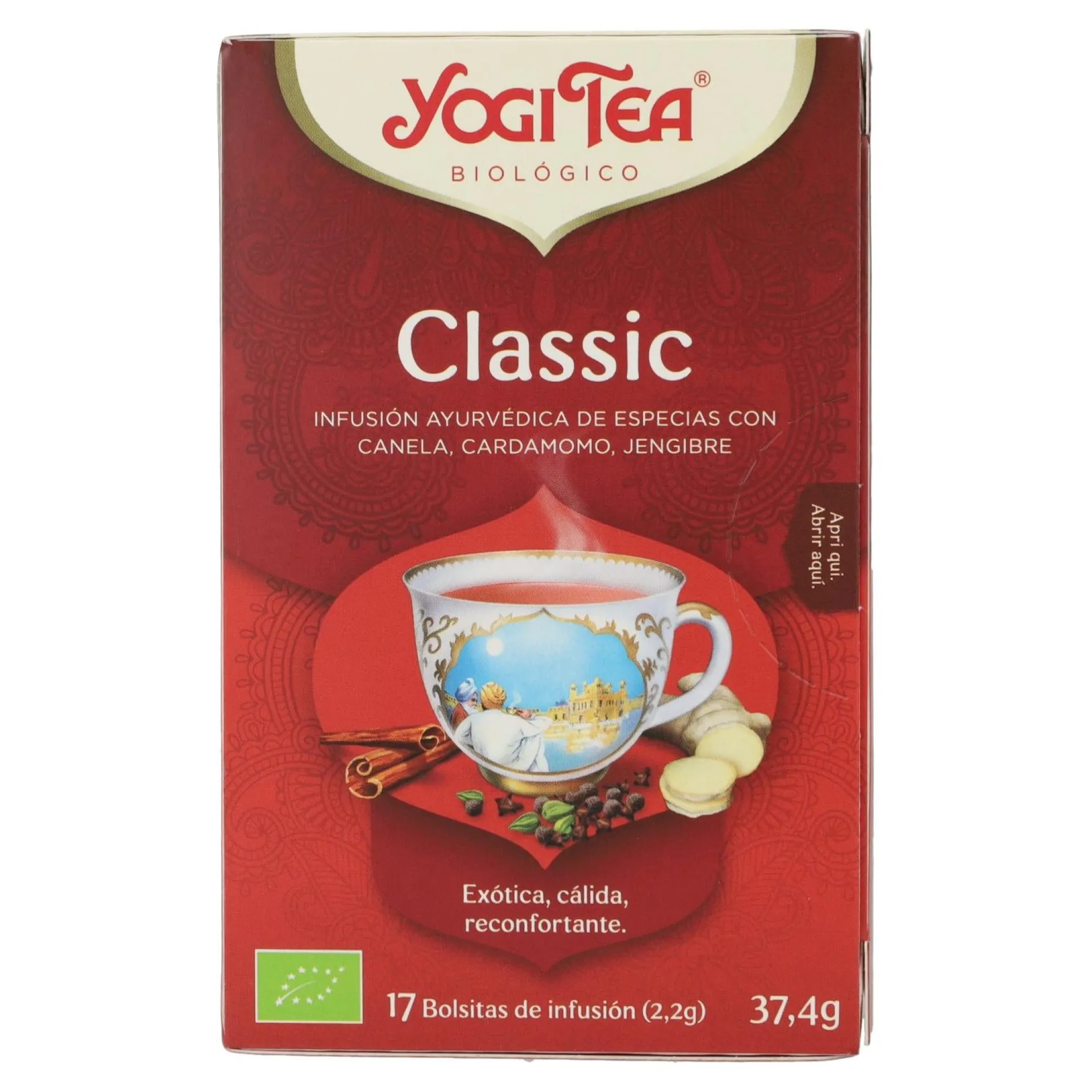 Yogi Tea BIO Classic, 17 bolsitas