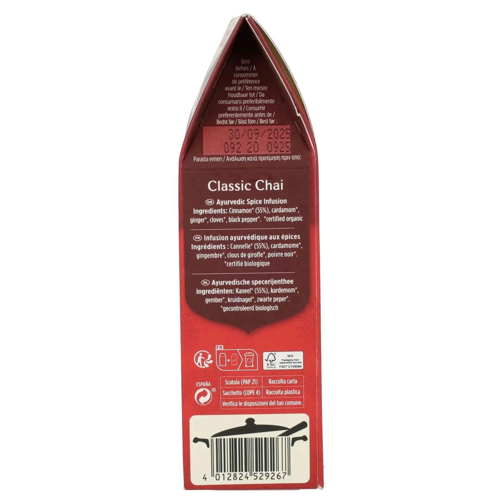Yogi Tea BIO Classic Chai, 90 g