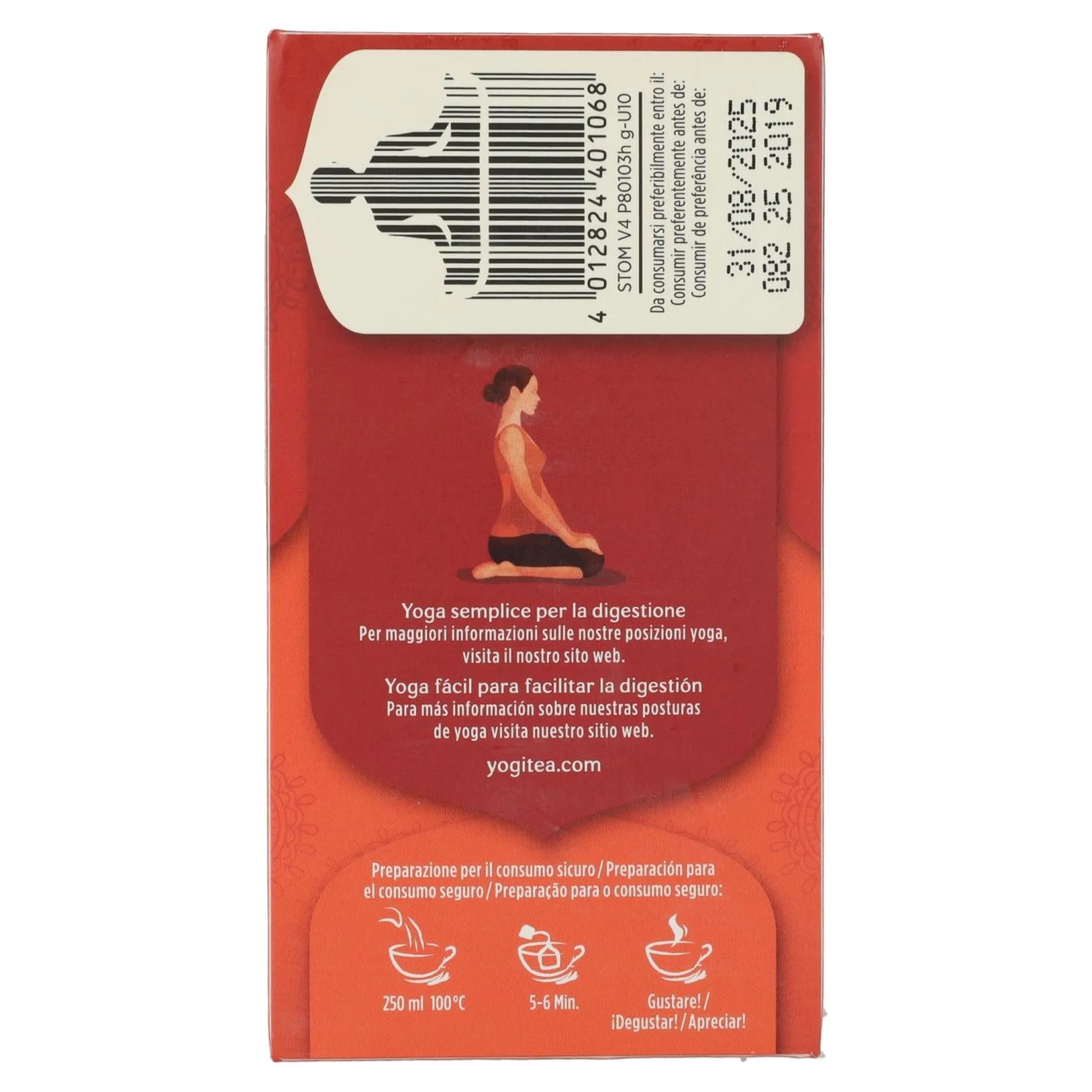 Yogi Tea BIO Digestión, 17 bolsitas