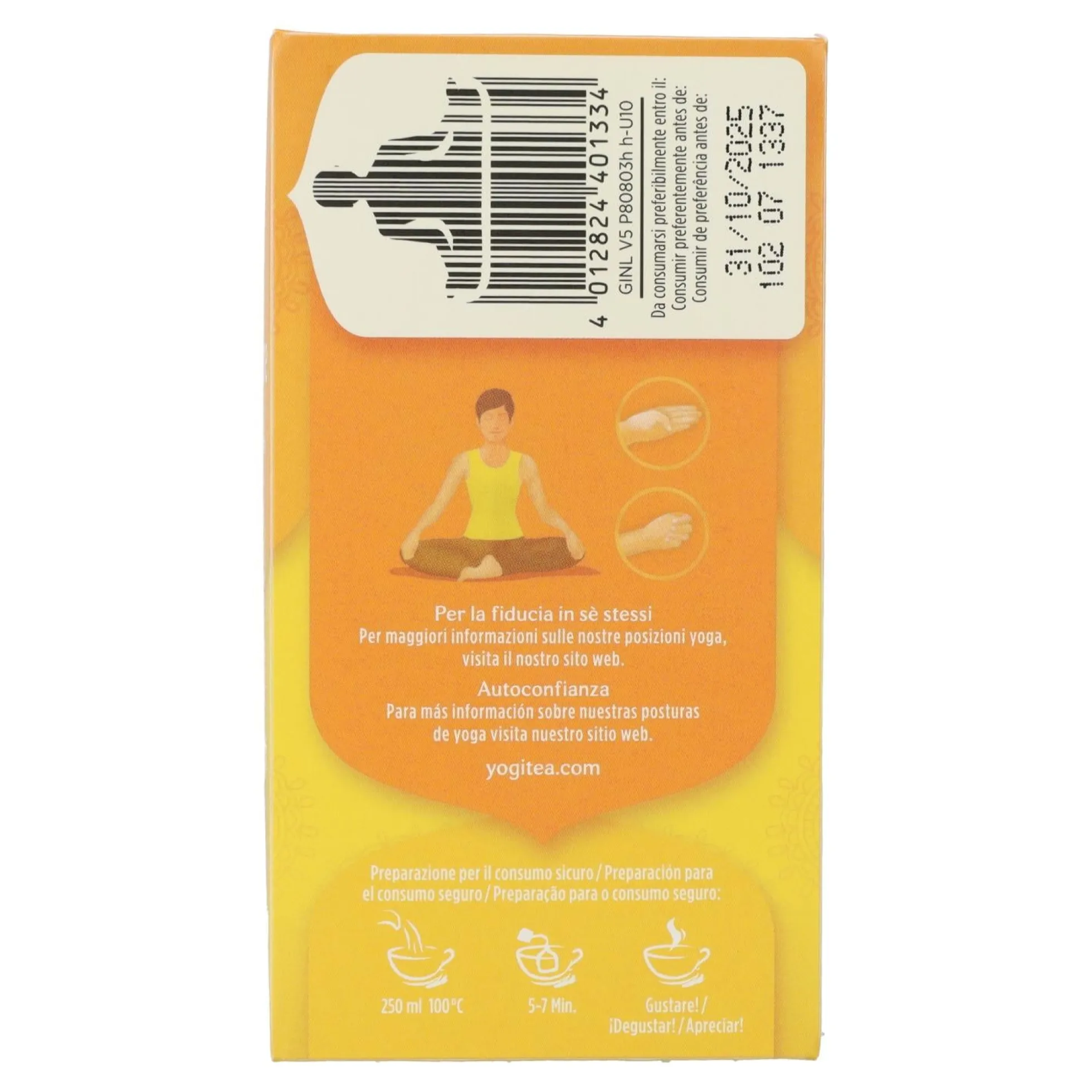 Yogi Tea BIO Jengibre y Limón, 17 bolsitas