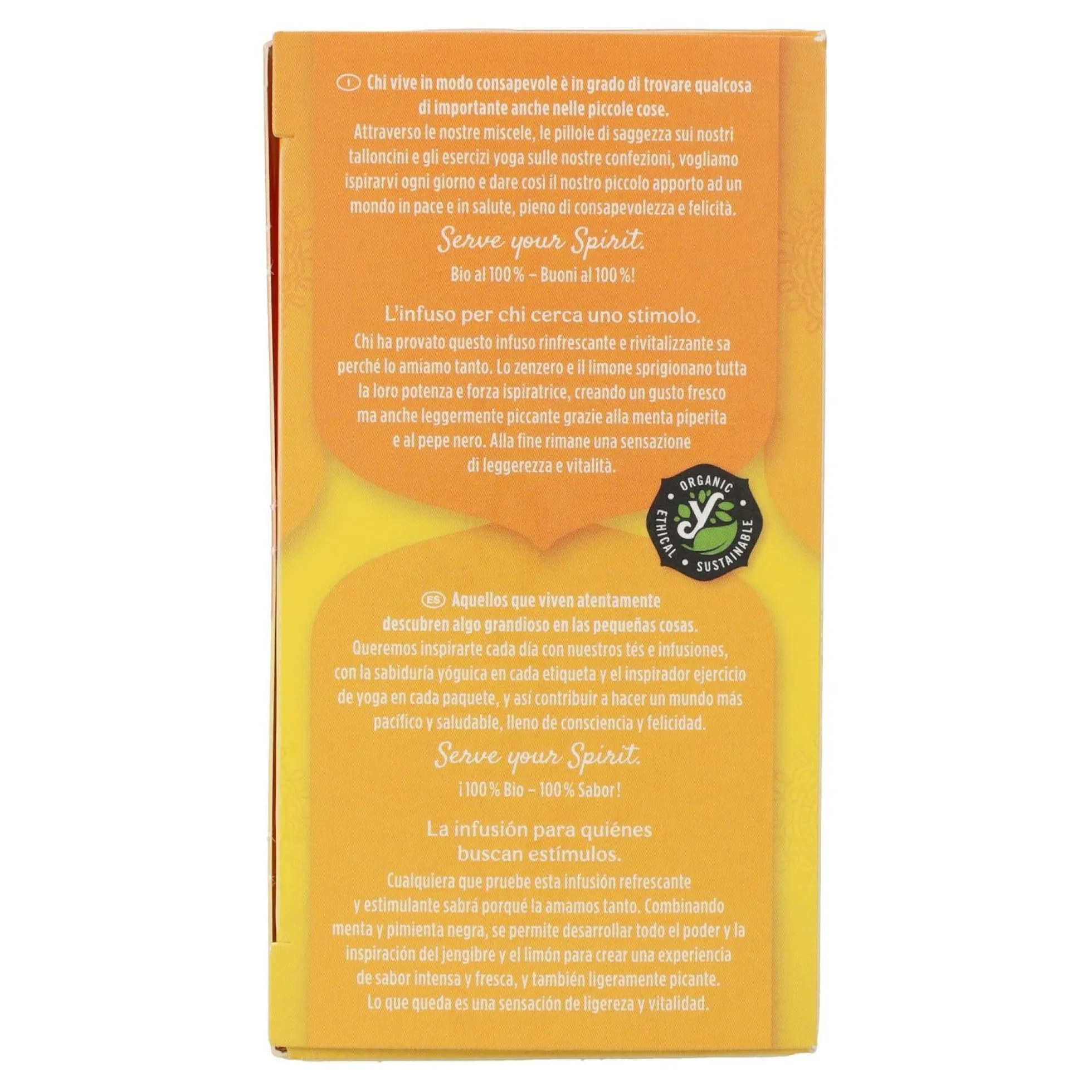 Yogi Tea BIO Jengibre y Limón, 17 bolsitas