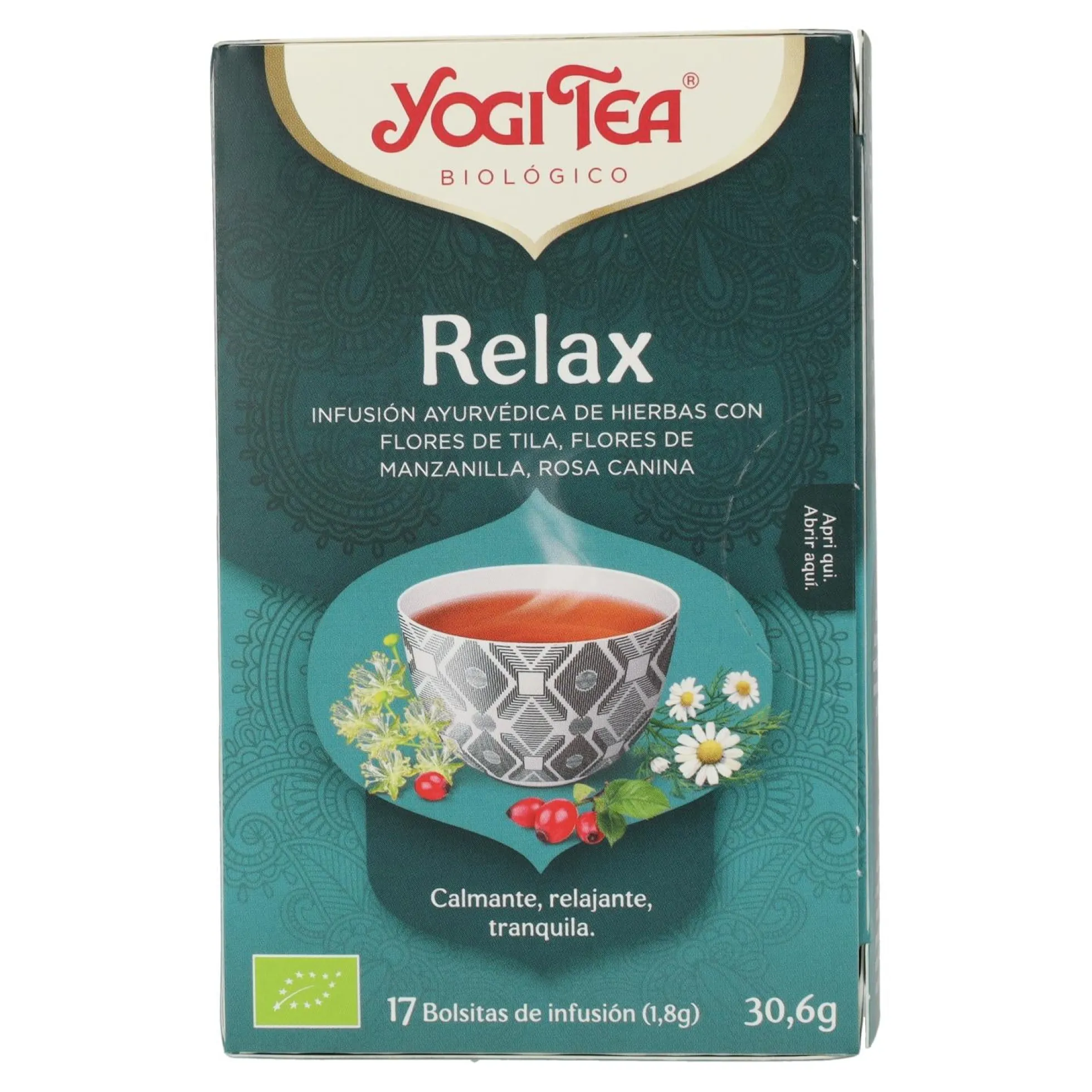 Yogi Tea BIO Relax, 17 bolsitas