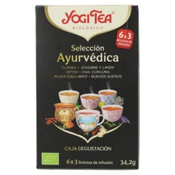 Yogi Tea BIO Selección Ayurvédica 18 bolsitas variadas