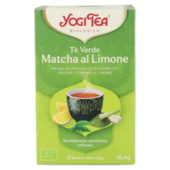 Yogi Tea BIO Té verde y Matcha limón, 17 bolsitas