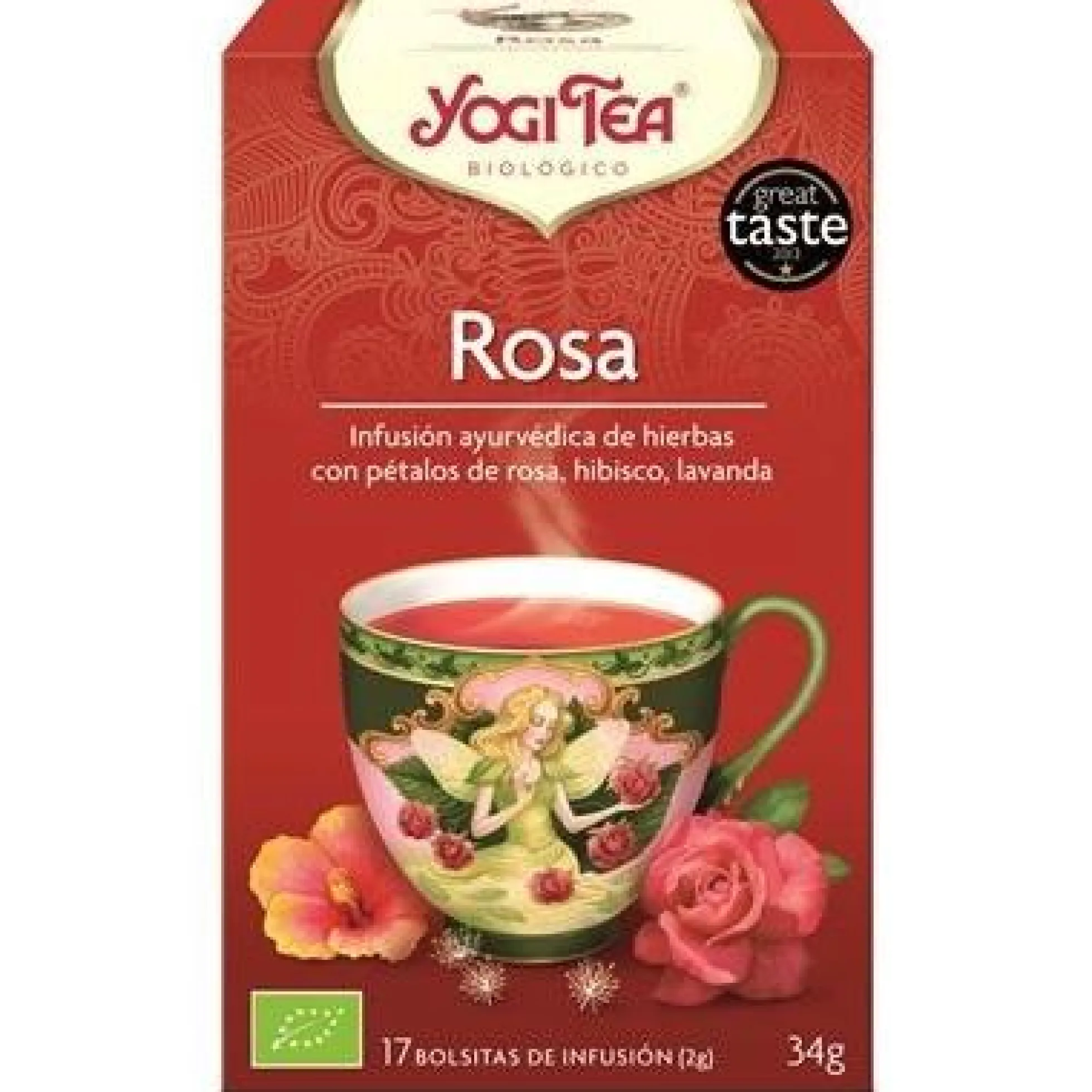 Yogi Tea Rosa 17 Filtros Yogi Tea