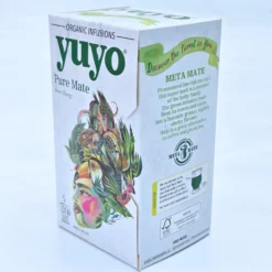 Yuyo Pure Té Mate – 20 Bolsitas Infusión Mate Bio