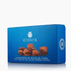 Zamburiñas en Salsa de Vieira con Aceite de Oliva Virgen Extra La Chinata 115 gr