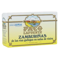 Zamburiñas en Salsa de Vieira Paco Lafuente 115 g