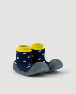Zapatos De Bebé Que Cambian De Color Con La Luz Del Sol Polka Navy Bigtoes Chameleon Xl (22,5)