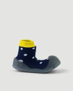 Zapatos De Bebé Que Cambian De Color Con La Luz Del Sol Polka Navy Bigtoes Chameleon Xl (22,5)
