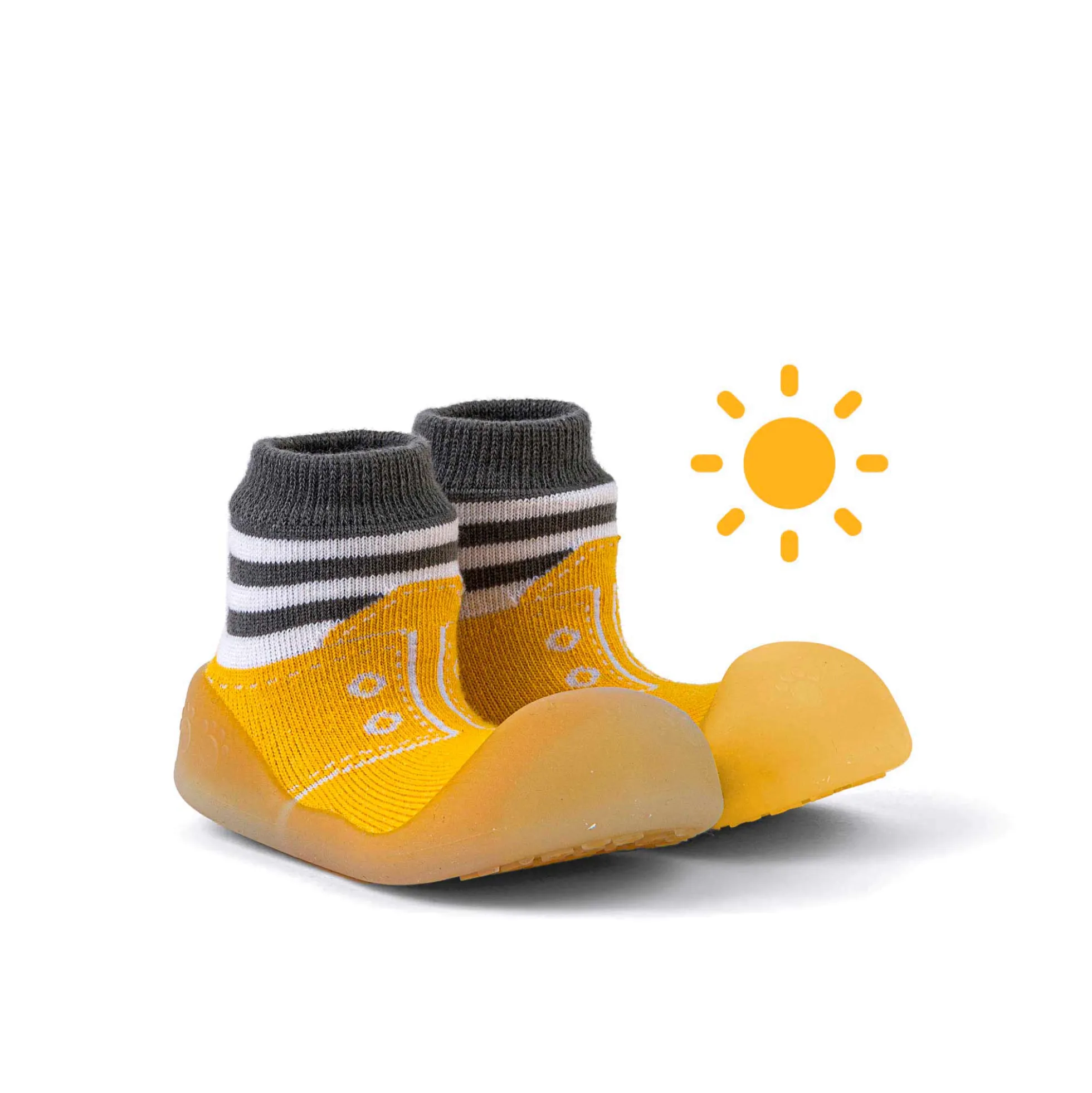 Zapatos De Bebé Que Cambian De Color Con La Luz Del Sol Sneakers Yellow Bigtoes Chameleon M (20)