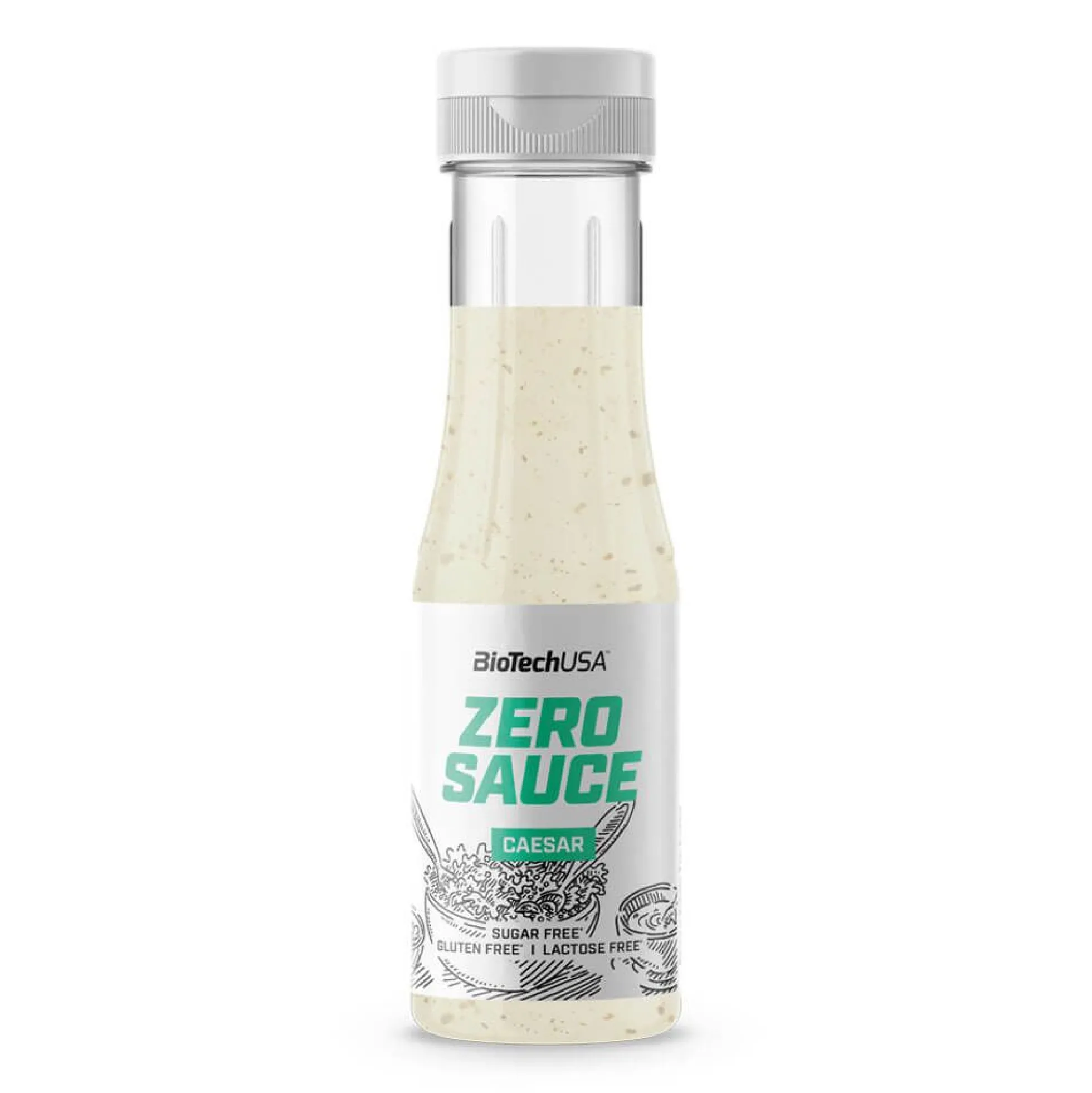 Zero Sauce (salsa Cero) - 350ml - César - Salsas Y Siropes - Biotech Usa