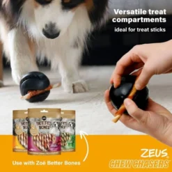 Zeus ChewChasers Pelota para Perros 17,5cm