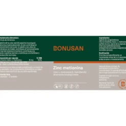 Zinc metionina Bonusan 90 cápsulas