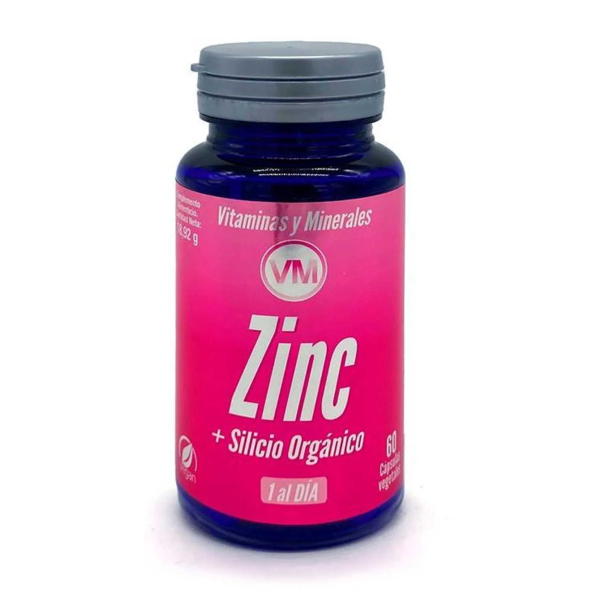 Zinc + Silicio Orgánico Ynsadiet 60 cápsulas