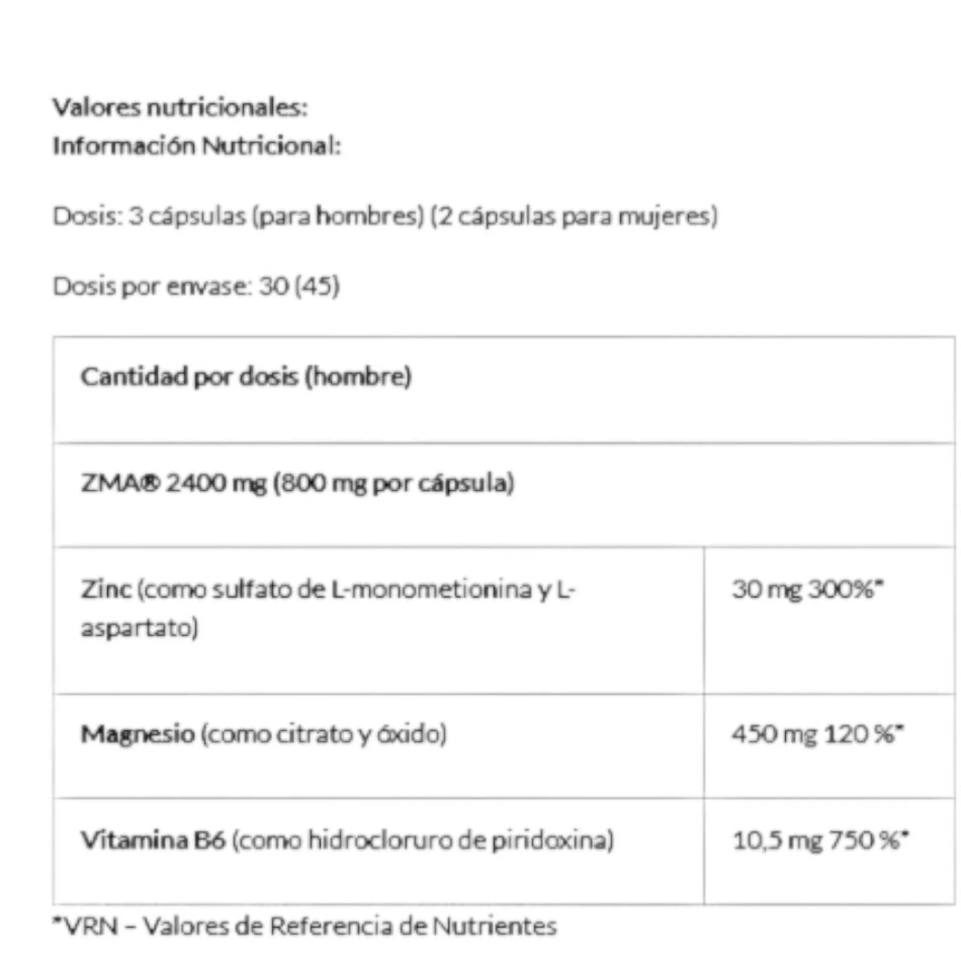 Zma 90 Caps