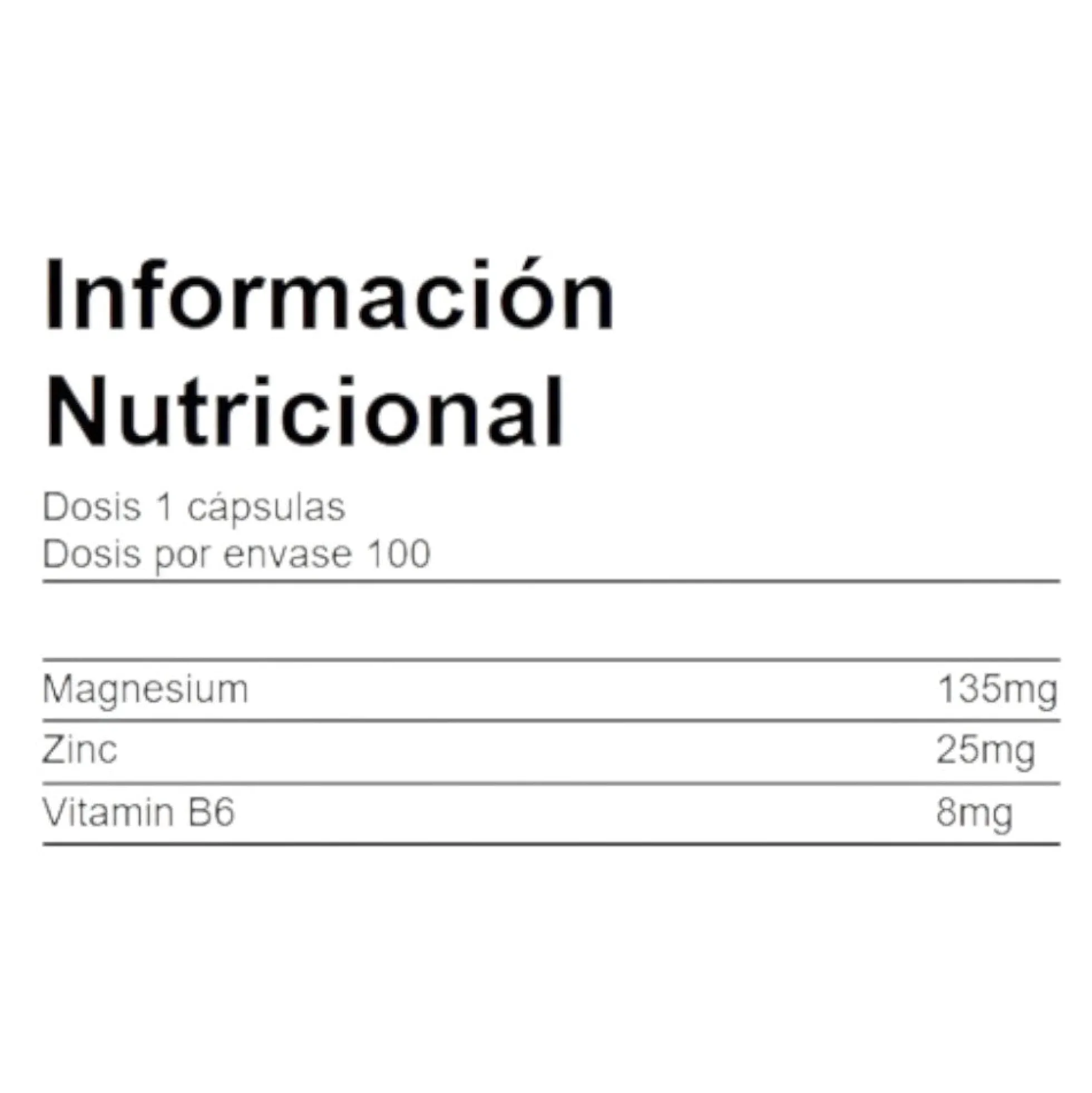 Zma - 100 Cápsulas - Zma - Quamtrax