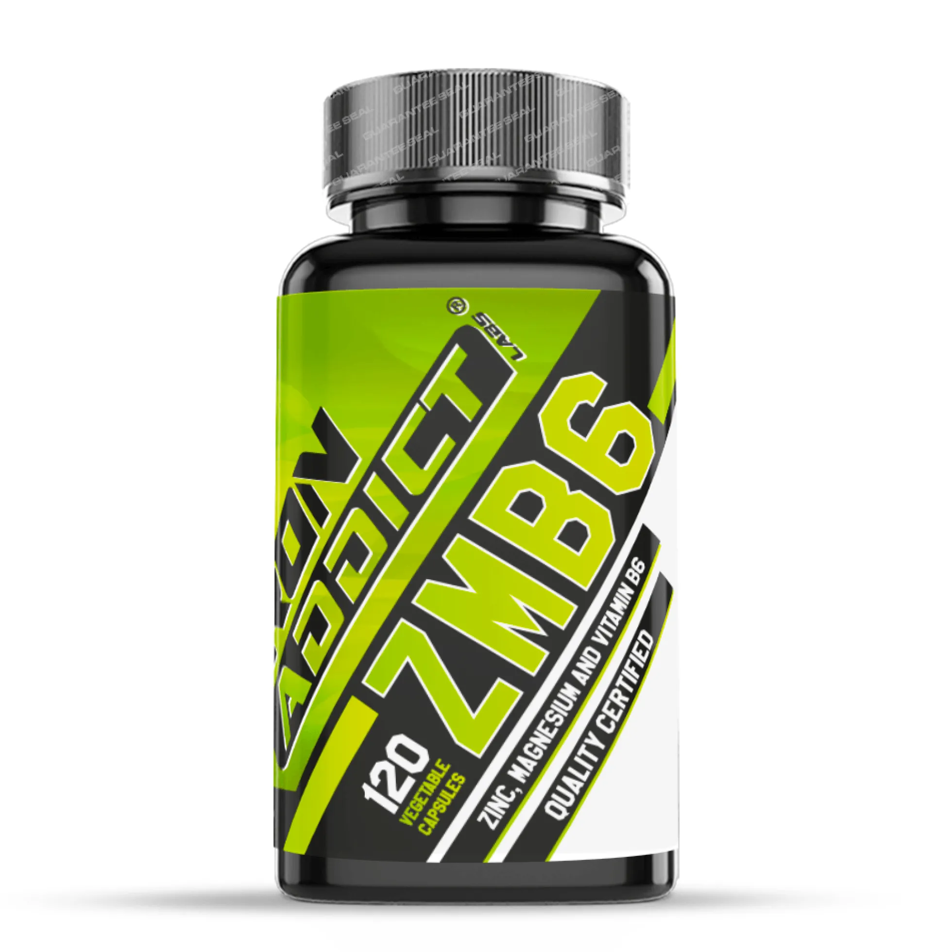 Zmb6 - 120 Cápsulas Vegetales - Zma - Iron Addict Labs