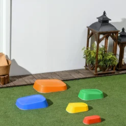 Zonekiz Piedras De Equilibrio Para Niños De 3-8 Años 36x27,5x31 Cm Multicolor