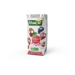 Zumo de Fresa Vitamont 6 bricks de 200 ml