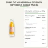 Zumo de Mandarina Bio 100% exprimido Ékolo 750 ml