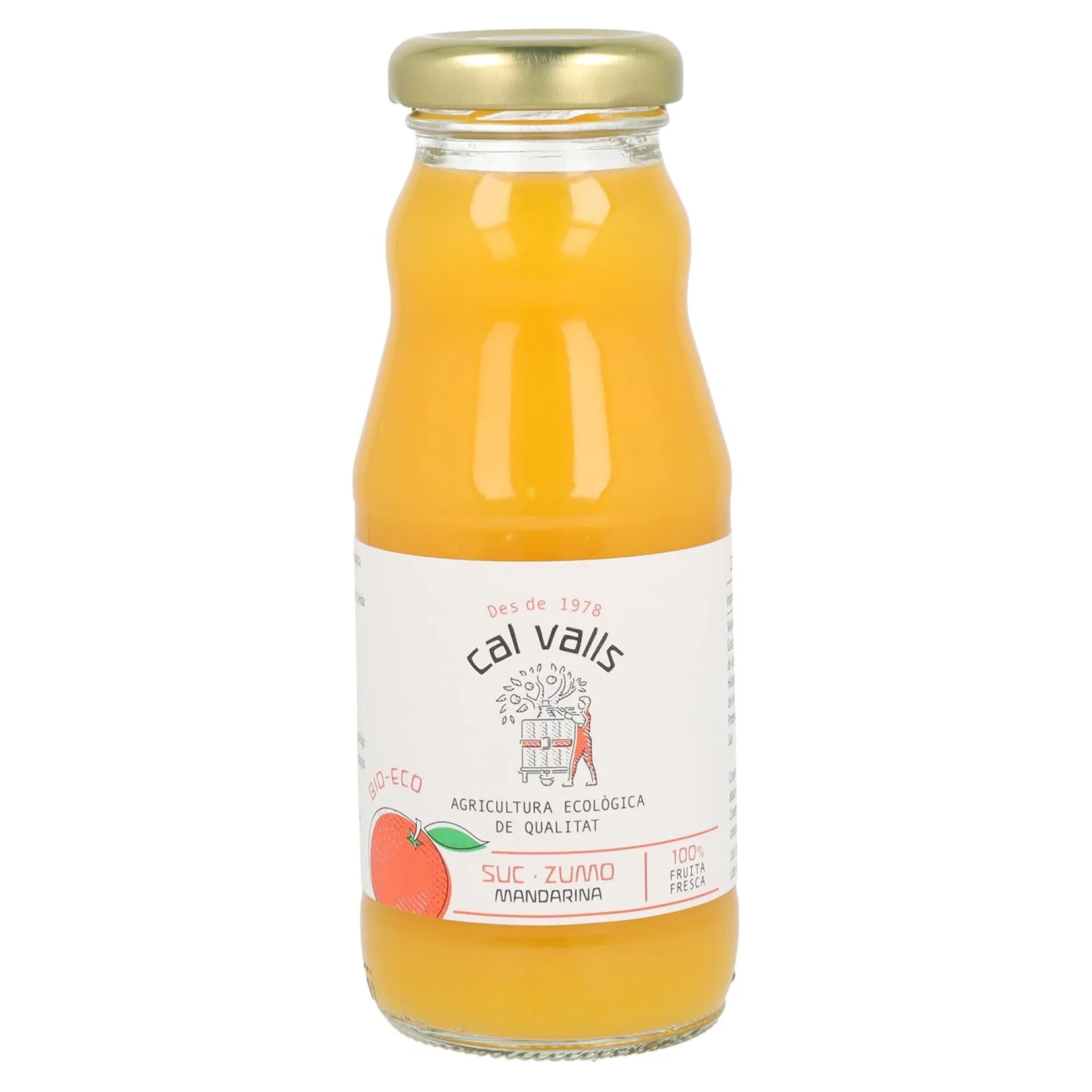 Zumo de Mandarina ECO Cal Valls 1 L