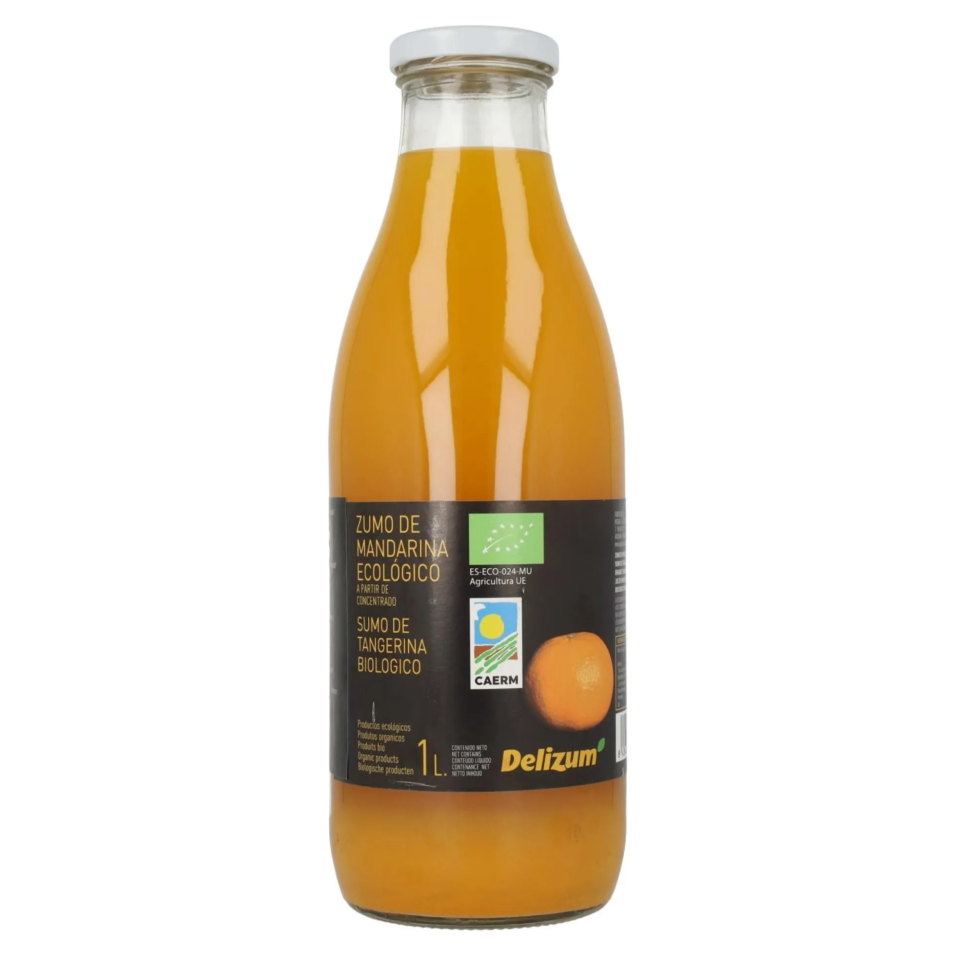 Zumo de Mandarina ecológico Delizum 1 L