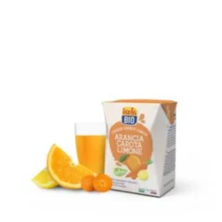 Zumo de Naranja, Zanahoria y Limón - Isola Bio 200 ml