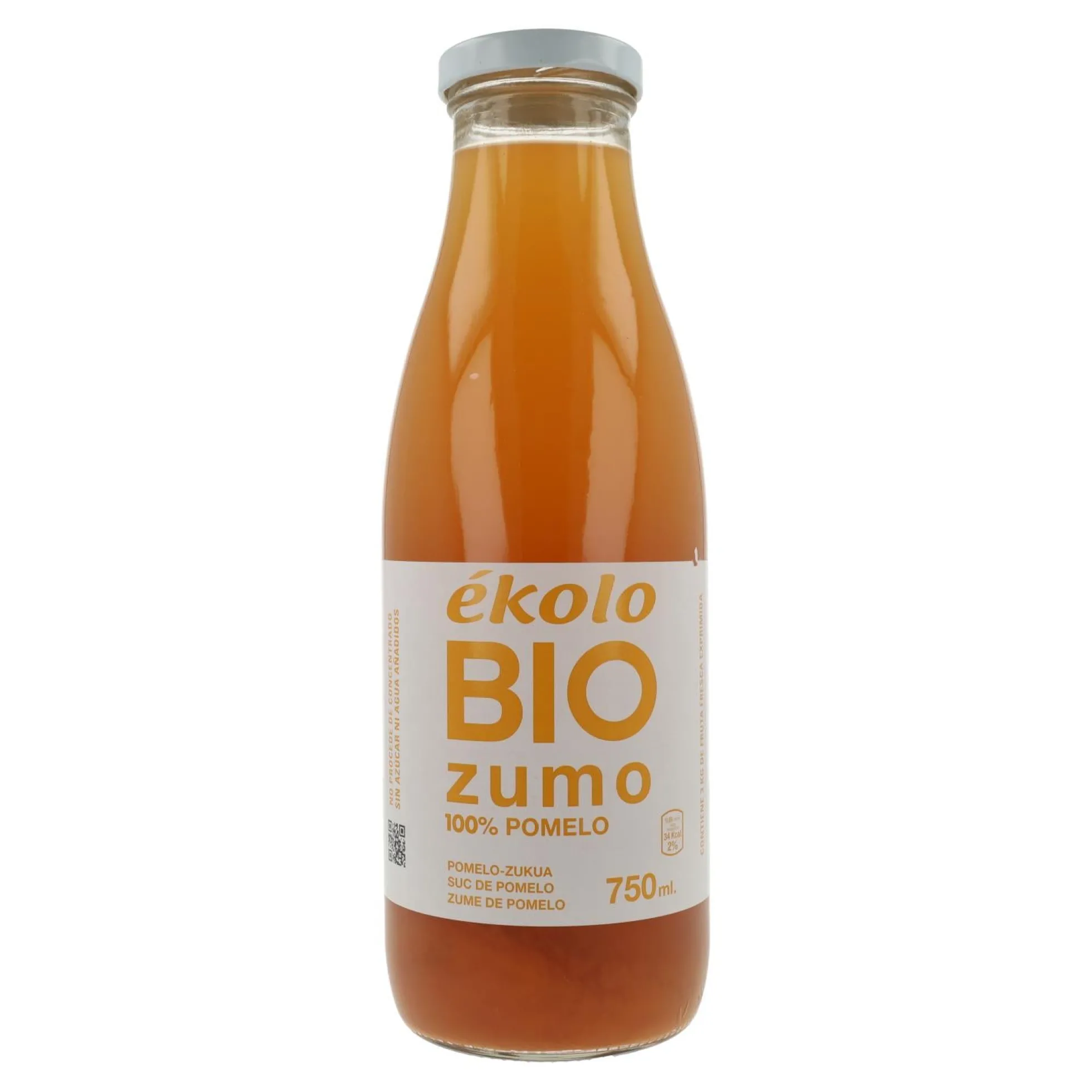 Zumo de Pomelo 100% Exprimido Bio ékolo 750ml
