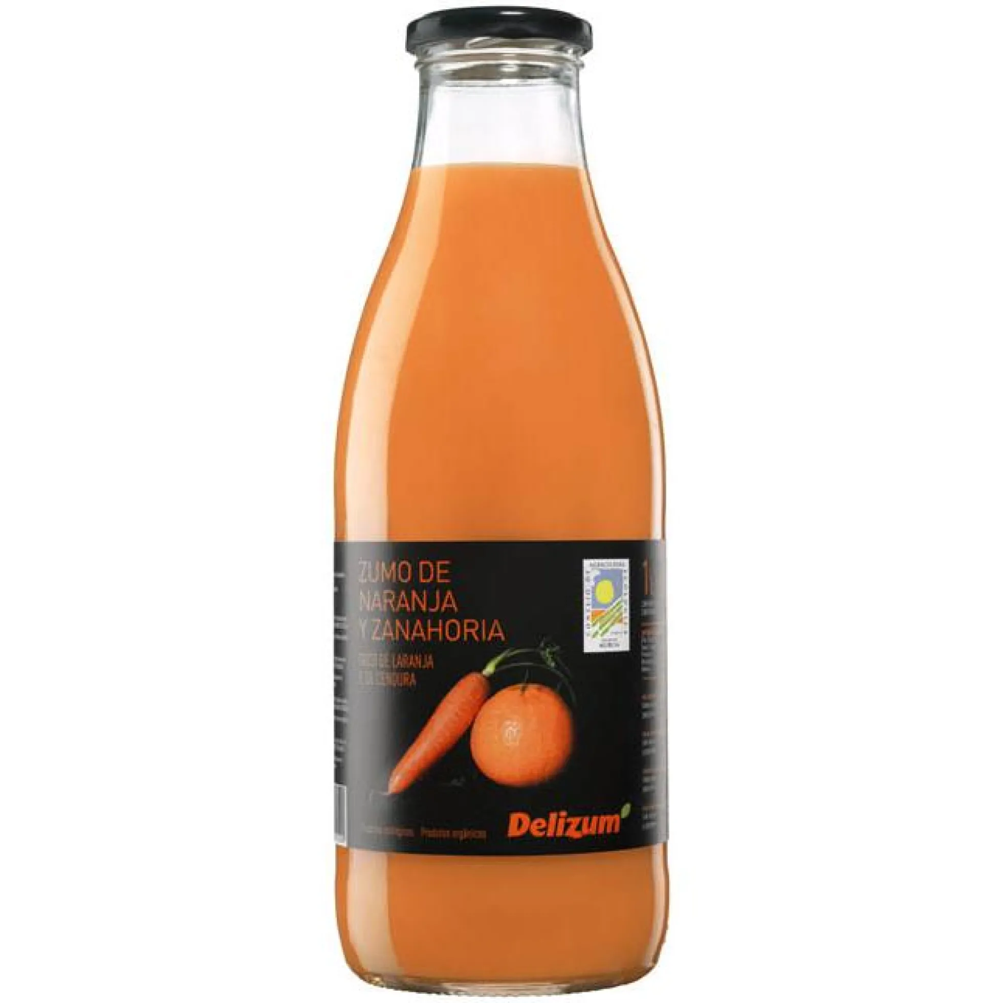 Zumo de Zanahoria y Naranja Bio Delizum 200 ml